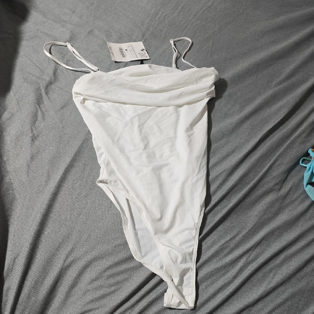 Zara White Bodysuit